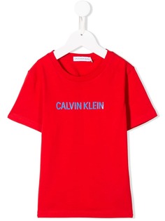 Calvin Klein Kids футболка с логотипом