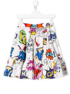 Dolce & Gabbana Kids юбка с принтом