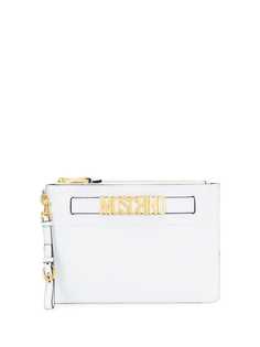 Moschino клатч с логотипом