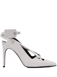 Off-White warped pumps