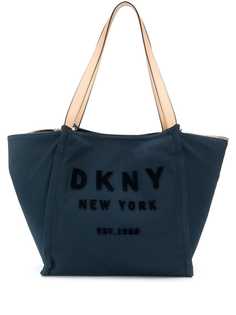 DKNY raised logo tote