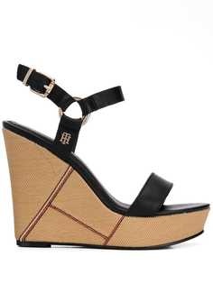 Tommy Hilfiger woven wedge sandals