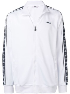 Fila куртка с логотипом и полосками