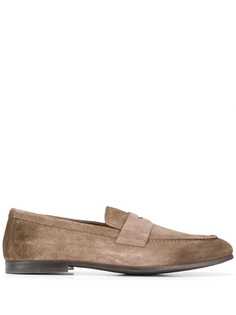 Doucals Elba distressed effect loafers