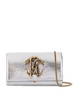 Roberto Cavalli logo shoulder bag