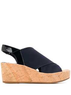 Hogl slingback wedge sandals