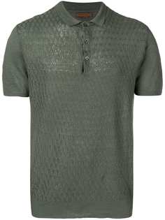 Corneliani рубашка-поло с узором