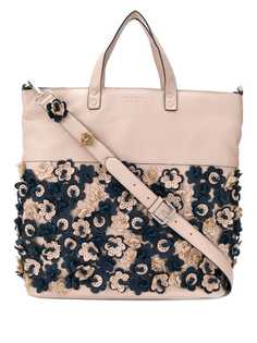 Tosca Blu сумка-тоут с цветочной перфорацией