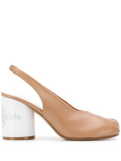 Maison Margiela Tabi toe sling-back pumps