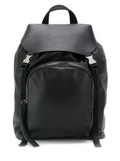Neil Barrett buckle detail backpack