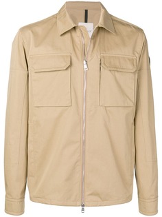 Moncler куртка-рубашка на молнии