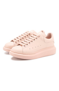 Кожаные кеды Alexander McQueen