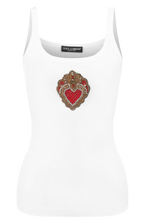Хлопковая майка Dolce & Gabbana