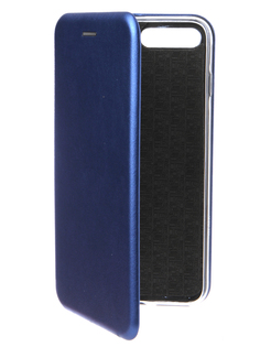 Аксессуар Чехол для APPLE iPhone 7 Plus Innovation Book Silicone Magnetic Blue 14707