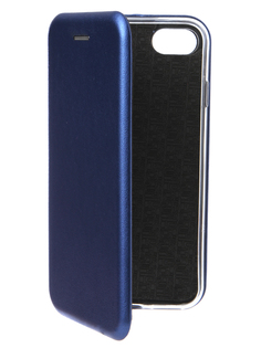 Аксессуар Чехол для APPLE iPhone 7 Innovation Book Silicone Magnetic Blue 14709