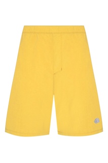 Желтые плавки с логотипом The North Face