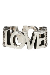 Серебряное кольцо Love U