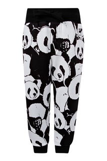 Свободные брюки с пандами Dolce&Gabbana Children