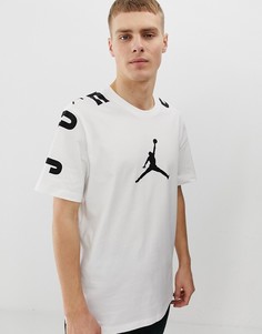 Белая футболка с логотипом Nike Jordan - Белый