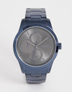 Часы HUGO 1530086 Discover - 46 мм - Темно-синий