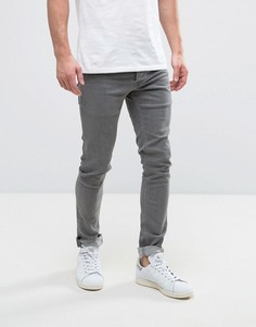 Выбеленные серые джинсы скинни Solid - Серый !Solid