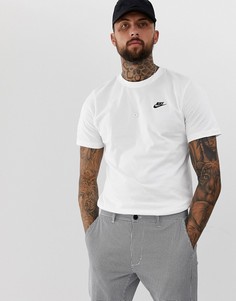 Белая футболка Nike Club Futura - Белый