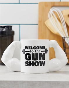 Кружка Big Mouth The Gun Show - Белый