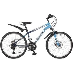 Велосипед 2-х колесный Stinger 24 Caiman D 14 синий 117364 24SHD.CAIMD.14BL7