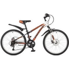 Велосипед 2-х колесный Stinger 24 Caiman D 14 оранжевый 117362 24SHD.CAIMD.14OR7