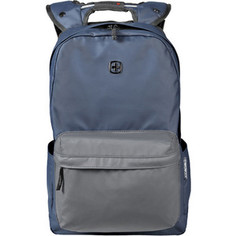 Рюкзак городской Wenger 14, с водоотталкивающим покрытием, синий/серый, 28x22x41 см, 18 л, шт