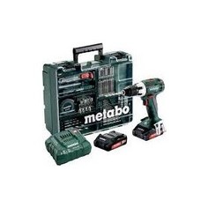 Аккумуляторная дрель-шуруповерт Metabo BS 18 LT Set (602102600)