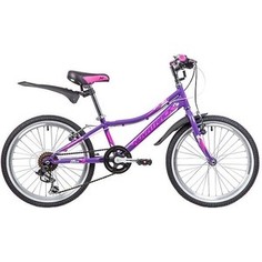Велосипед 2-х колесный NOVATRACK 20 ALICE фиолетовый 20SH6V.ALICE.VL9