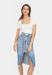 Юбка джинсовая Stradivarius