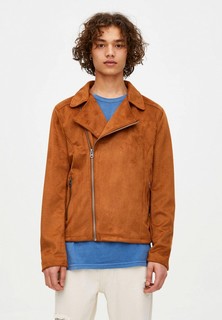 Куртка кожаная Pull&Bear