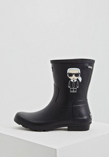 Резиновые полусапоги Karl Lagerfeld