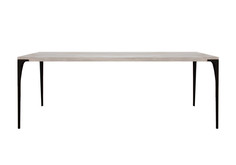 Стол обеденный s table (glow) белый 73 см.