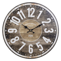 Часы настенные luca (to4rooms) коричневый 3.0 см.