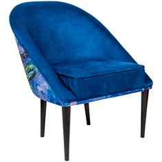 Кресло «водяные лилии» (object desire) синий 73x86x73 см.