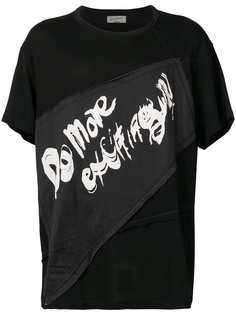 Yohji Yamamoto футболка Do More