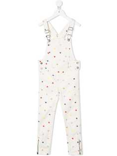 Stella McCartney Kids комбинезон с вышитыми звездами