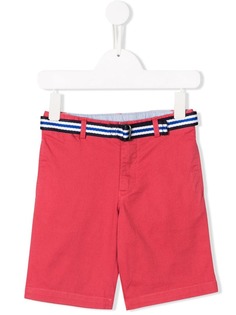 Ralph Lauren Kids шорты прямого кроя с поясом