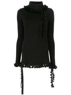 Loewe джемпер с кисточками