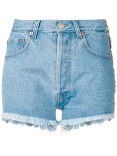 Forte Dei Marmi Couture джинсовые шорты с декоративной отделкой