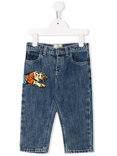 Gucci Kids джинсы с вышивкой