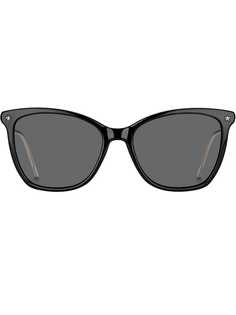 Tommy Hilfiger солнцезащитные очки в массивной оправе кошачий глаз