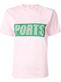 Ports 1961 футболка с контрастным логотипом