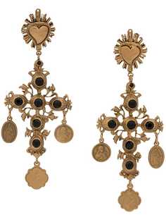 Dolce & Gabbana серьги Crucifix