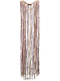 Missoni плетеное платье макси