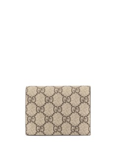 Gucci картхолдер с узором GG Supreme