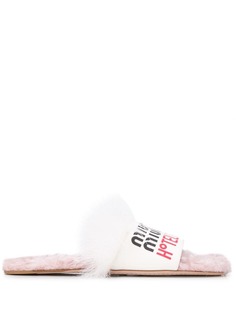 Miu Miu шлепанцы Hotel Regina